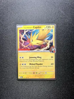 Team Rockets Zapdos GameStop Stamped 70/182 | Holo Pokemon Card | NM+ - Image 1