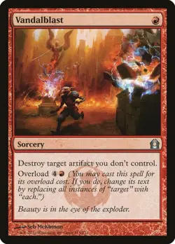 Vandalblast Return to Ravnica Foil MTG - Image 1
