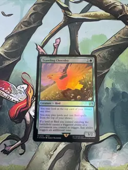 MTG: Traveling Chocobo (0210) Final Fantasy PR0XY  Foil NM - Image 1