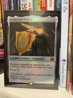 2025 Magic The Gathering MTG Final Fantasy Aettir And Priwen Foil #0253 - Image 1