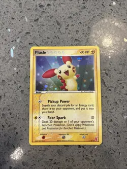 Plusle 6/12 Ex Trainer Kit 2: Plusle & Minun Holo LP Pokemon Card TCG - Image 1