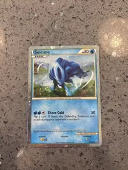 2010 Pokemon HGSS Black Star Promos Suicune Holo #HGSS21 - Image 1