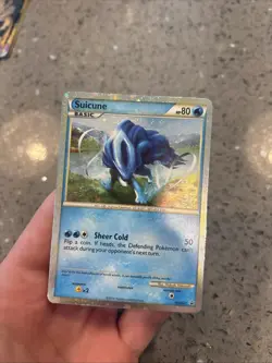 2010 Pokemon HGSS Black Star Promos Suicune Holo #HGSS21 - Image 3