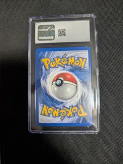 Here comes team rocket cgc 9 1st edition graded Pokemon card holo - Image 2