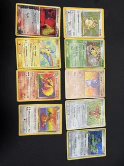 Vintage Pokémon Card Lot Holo Rare & Reverse Holo - Dragonite,, Torkoal - Image 1
