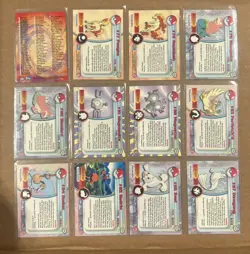 2000 TOPPS POKEMON SERIES 2 SET 77-117 + 25 CARD EP SET 1-25 COMPLETE - Image 14