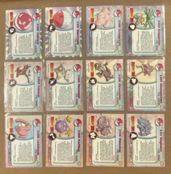 2000 TOPPS POKEMON SERIES 2 SET 77-117 + 25 CARD EP SET 1-25 COMPLETE - Image 6