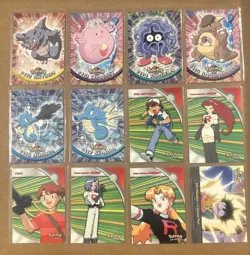 2000 TOPPS POKEMON SERIES 2 SET 77-117 + 25 CARD EP SET 1-25 COMPLETE - Image 7
