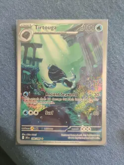 NEAR MINT - Tirtouga Full Art Illustration Rare Card 106/086 Pokemon Black Bolt - Image 1