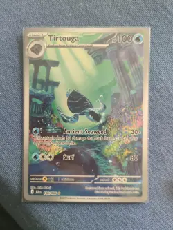 NEAR MINT - Tirtouga Full Art Illustration Rare Card 106/086 Pokemon Black Bolt - Image 3