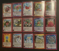 MetaZoo Christmas 2022 Pin Club Complete Non Holo Set (15 Cards) (NM) - Image 2