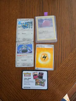 Pokemon TCG S&V Paldean Fates Sneasel Shiny Rare Holo Card 182/091 NM/LP - Image 3