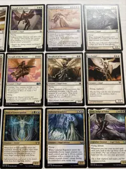 MTG 30x Angels - NM/LP - White Card Lot w/Rare Mythic Uncommon Token & Lands - Image 6