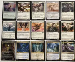 MTG 30x Angels - NM/LP - White Card Lot w/Rare Mythic Uncommon Token & Lands - Image 8