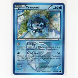 Pokémon TCG Cryogonal (Team Plasma) 30/116 BW: Plasma Freeze Regular Card EN-LP - Image 1