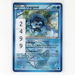 Pokémon TCG Cryogonal (Team Plasma) 30/116 BW: Plasma Freeze Regular Card EN-LP - Image 6