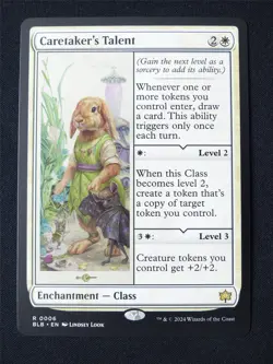 Caretaker's Talent - BLB - Mtg Card #141 - Image 3