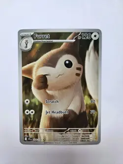 Pokémon TCG Card - Furret - S&V Journey Together - 168/159 - IR - Image 1