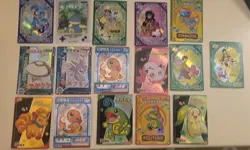 Sixteen (16) Pokémon Chinese Eif Baby Claw Machine Cards NM/M - Image 1