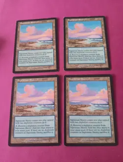 4x Saprazzan Skerry – Mercadian Masques – MTG Magic the Gathering Card - Image 1