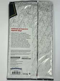 Pokemon TCG First Partner Pack KANTO - 25th Anniversary Train On Oversize Cards - Image 2