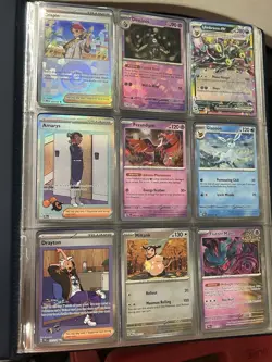Pokemon Prismatic Evolutions (140 + Card Lot) See Pictures. Fresh Pulled NM - Image 1