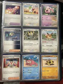 Pokemon Prismatic Evolutions (140 + Card Lot) See Pictures. Fresh Pulled NM - Image 11