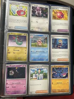 Pokemon Prismatic Evolutions (140 + Card Lot) See Pictures. Fresh Pulled NM - Image 13