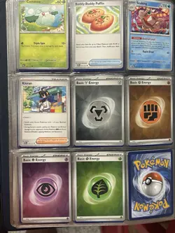 Pokemon Prismatic Evolutions (140 + Card Lot) See Pictures. Fresh Pulled NM - Image 16