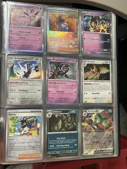 Pokemon Prismatic Evolutions (140 + Card Lot) See Pictures. Fresh Pulled NM - Image 19