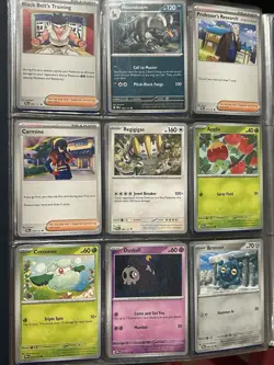 Pokemon Prismatic Evolutions (140 + Card Lot) See Pictures. Fresh Pulled NM - Image 20