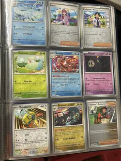 Pokemon Prismatic Evolutions (140 + Card Lot) See Pictures. Fresh Pulled NM - Image 21
