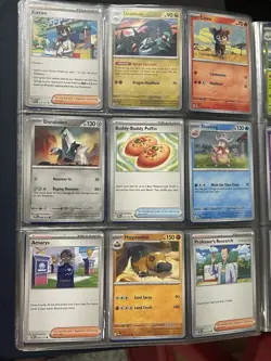 Pokemon Prismatic Evolutions (140 + Card Lot) See Pictures. Fresh Pulled NM - Image 6