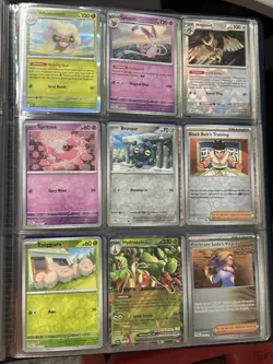 Pokemon Prismatic Evolutions (140 + Card Lot) See Pictures. Fresh Pulled NM - Image 9