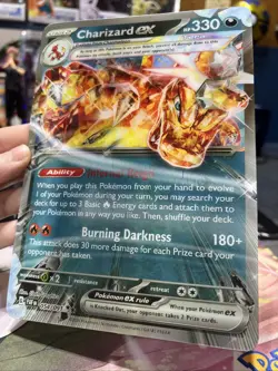 Charizard ex 196 Jumbo Cards Regular - Image 8