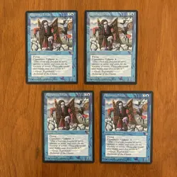 Illusionary Forces x4 NM+ NEVER PLAYED MTG Ice Age Magic 4x 1995 FREE SHIPPING - Image 1
