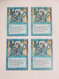 MTG Playset 4x Wall of Air (4th Edition/Blue/U) - BGM - Image 1