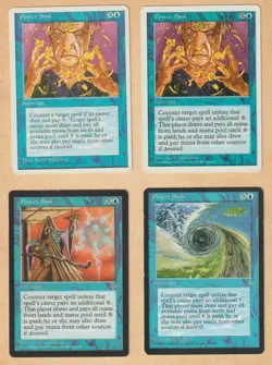MTG Magic the Gathering Power Sink Playset x4 Various Sets Blue - Image 1
