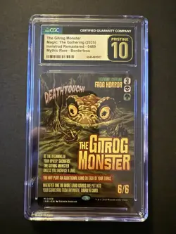 Magic The Gathering - The Gitrog Monster Innistrad Showcase GGC 10 Pristine - Image 1