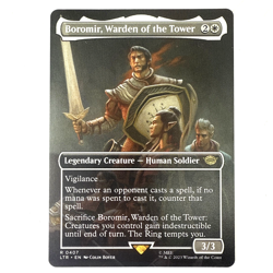 Boromir, Warden of the Tower (Borderless) Lord of the Rings MTG 0407 - Image 3