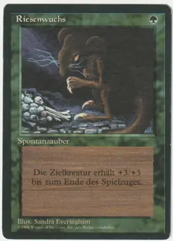Revised 3rd Edition  FBB (Foreign Black Border)   FBB   Giant Growth   Magic - Image 3