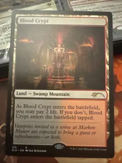 Magic: the Gathering / MtG Blood Crypt x1 Secret Lair - Image 1