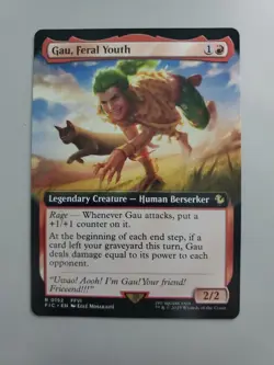 Gau, Feral Youth (Extended Art) Commander: Final Fantasy Regular - Image 2
