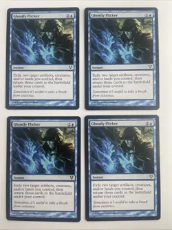 Ghostly Flicker Avacyn Restored Regular X4 - Image 1