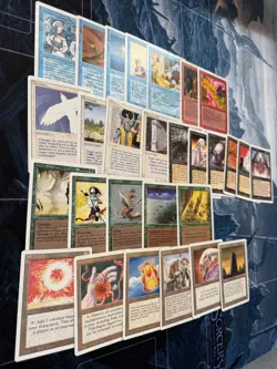 MTG Revised Lot NM/LP Vintage Magic Sol Ring Vesuvan Lord of The Pit Disk etc. - Image 6