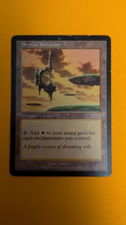 Serra's Sanctum, English MTG Urza's Saga DMG See Photos - Image 12