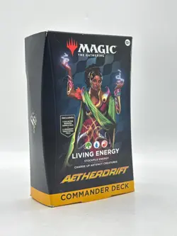 New Magic The Gathering Aetherdrift Commander Deck Living Energy - Image 8