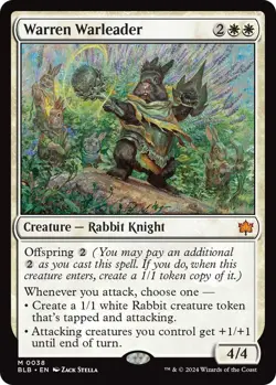 Warren Warleader Bloomburrow Regular - Image 1