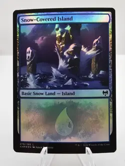 MTG KALDHEIM SNOW-COVERED ISLAND X3 FOIL MTG - Image 11