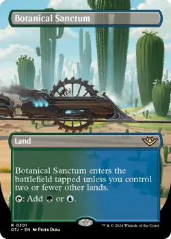Botanical Sanctum (Borderless) Outlaws of Thunder Junction Regular - Image 1